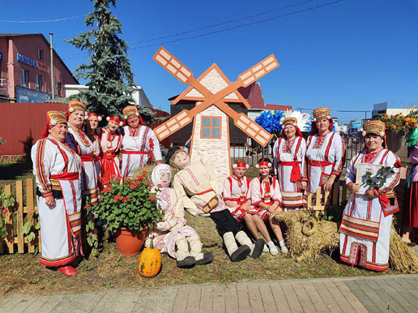 Народный праздник в селе